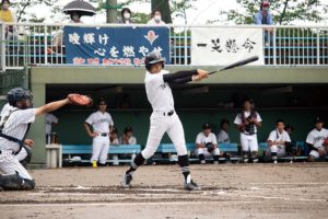 田原市内中学校軟式野球部 3年生引退試合