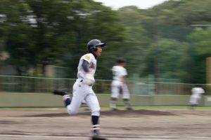 田原市内中学校軟式野球部 3年生引退試合